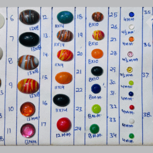 Glass Beads Chatons Catalog (KZG-1132)
