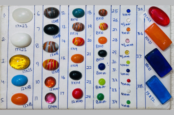 Glass Beads Chatons Catalog (KZG-1132)