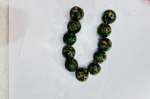 Glass Beads Round (KZG-1087)
